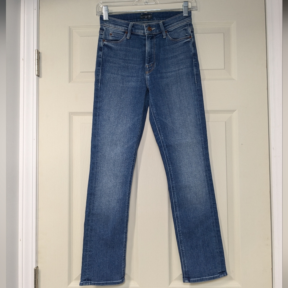 MOTHER The Mid Rise Dazzler Ankle Jeans in Satisfaction Guaranteed Size 25 - Picture 4 of 13